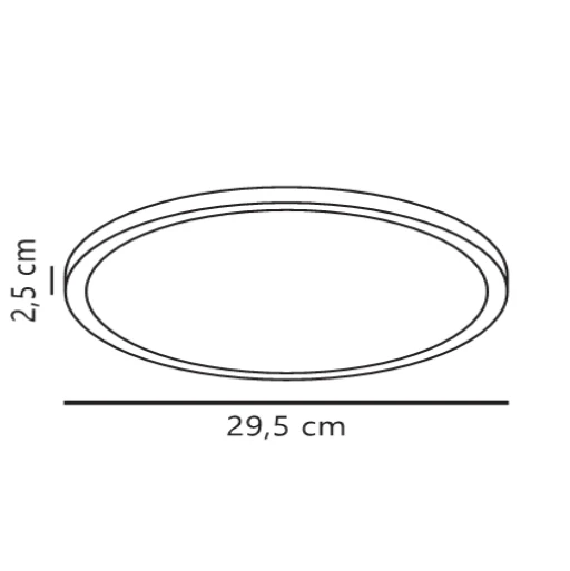Oja 29 Outdoor Round/ Square Ceiling light - Image 11