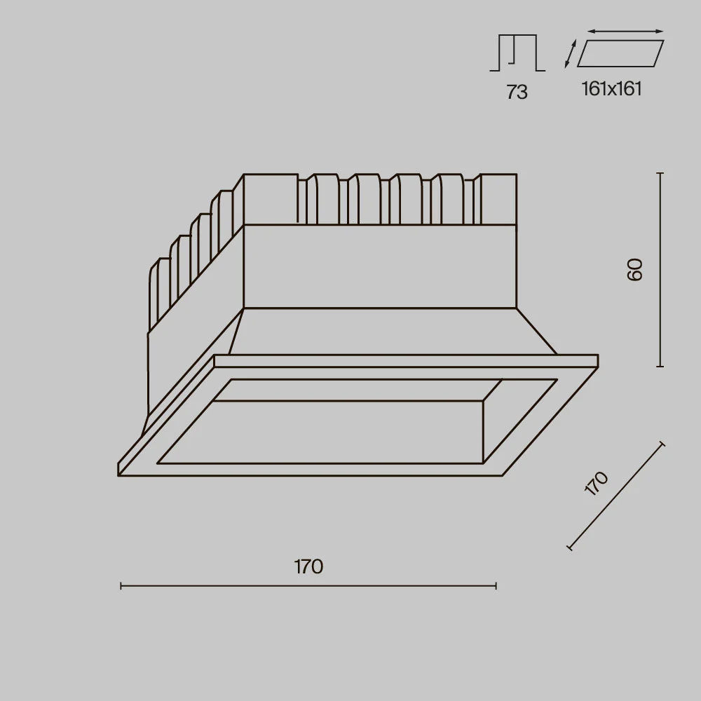 Okno 3000-6000K Adjustable Bathroom Light IP44 - Various Sizes - Image 11