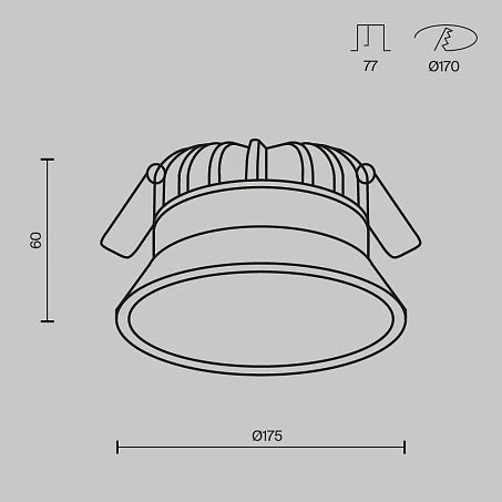 Okno 3000-6000K Adjustable Bathroom Light IP44 - Various Sizes - Image 9