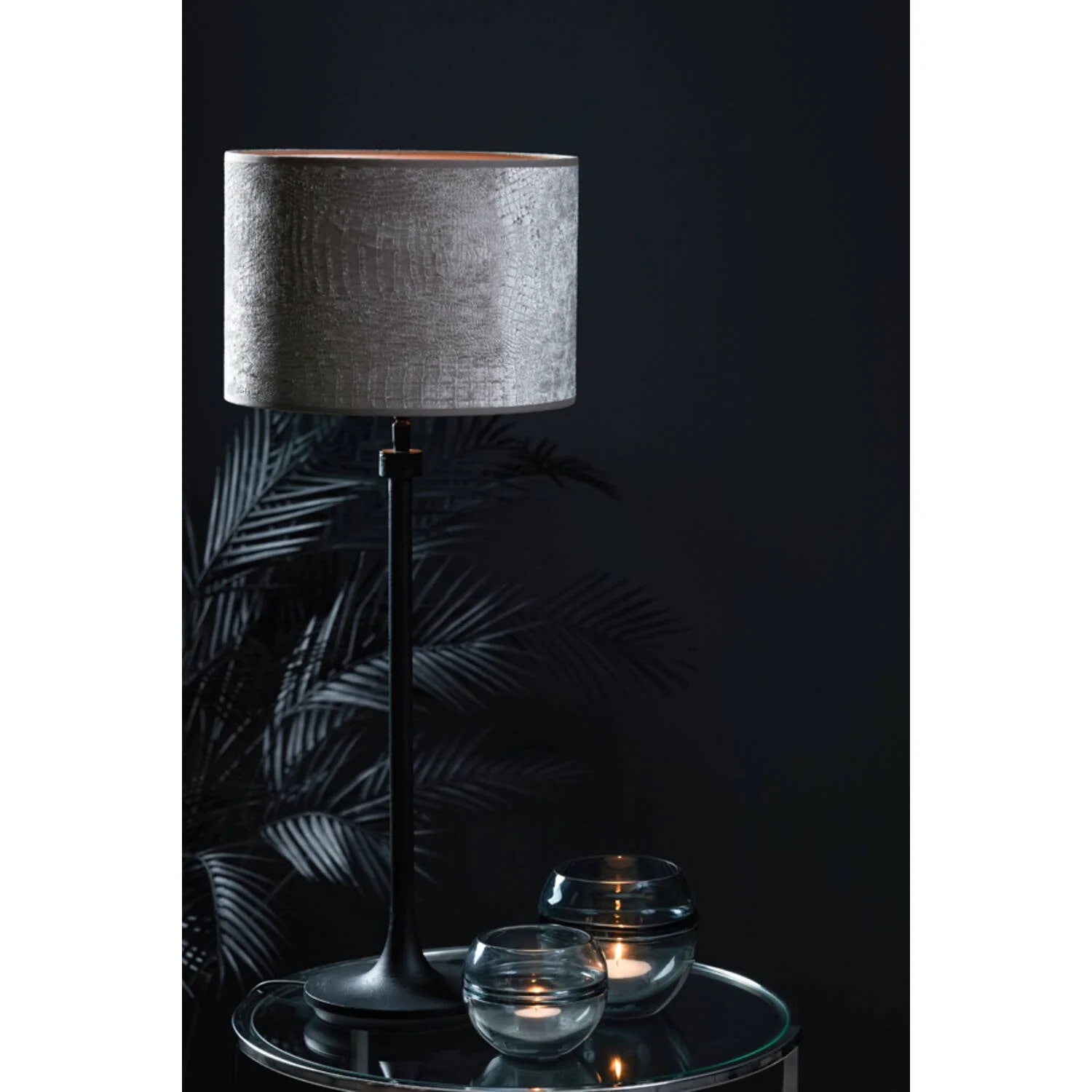 Olando Lamp Base- Black Finish - Image 2