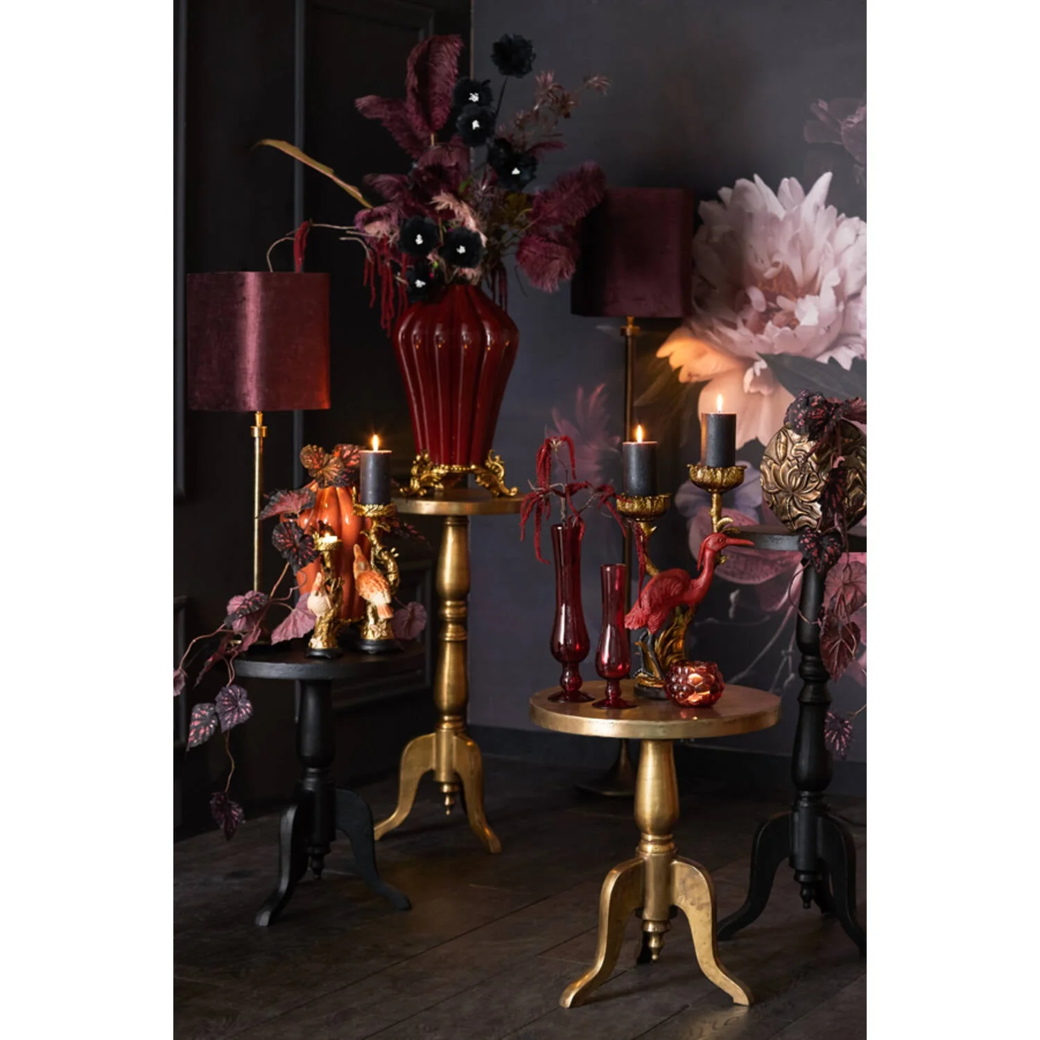 Olando Lamp Base- Black Finish - Image 3