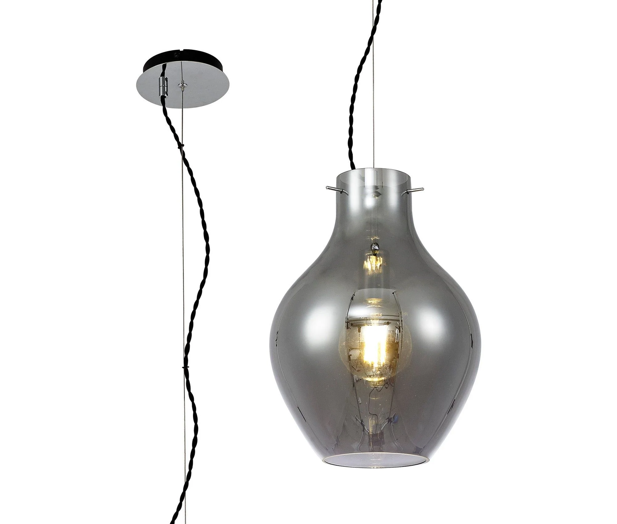 Olivia Pendant Round, Small/Medium/Large - Various Finishes - Image 15