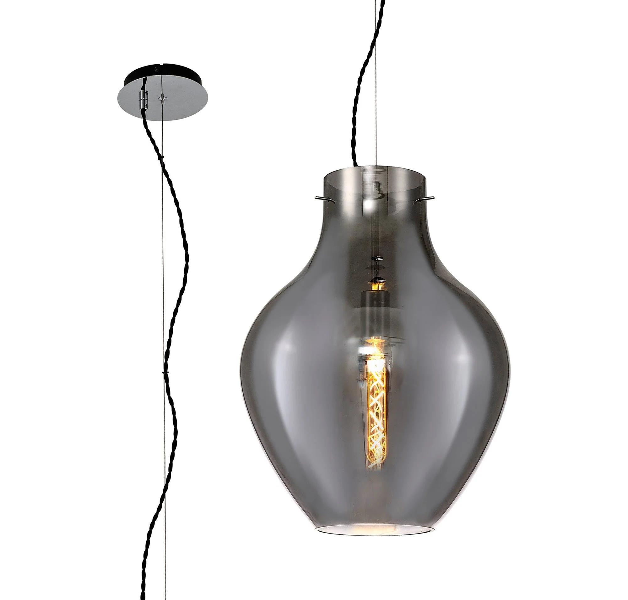 Olivia Pendant Round, Small/Medium/Large - Various Finishes - Image 16