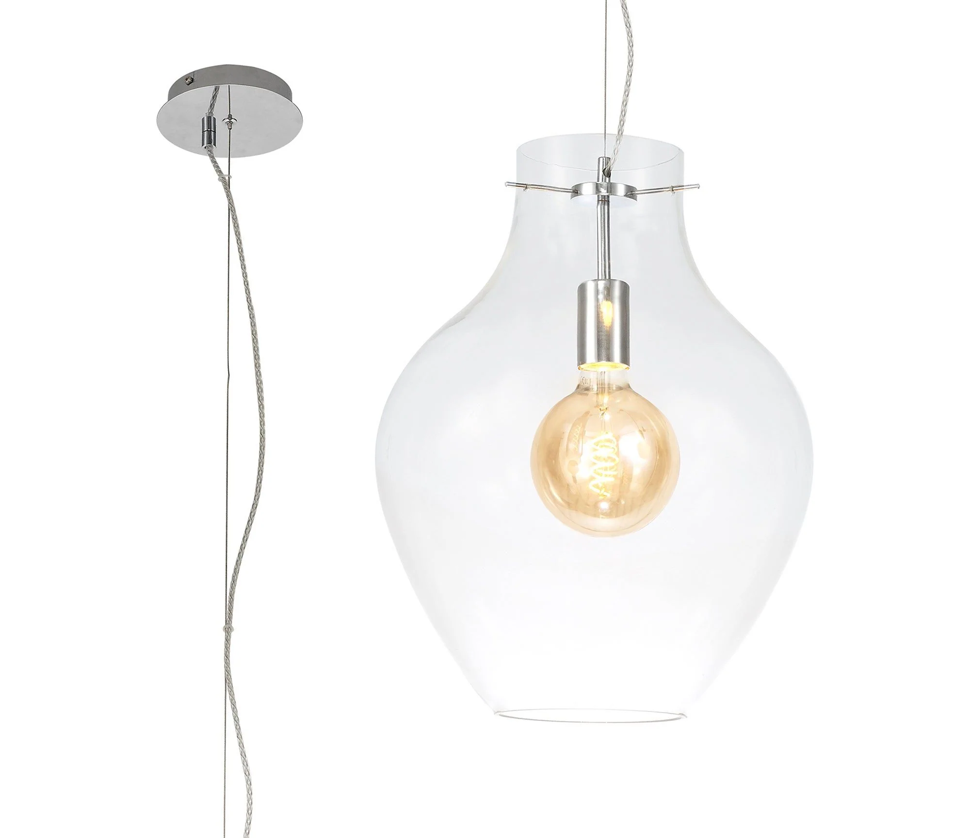 Olivia Pendant Round, Small/Medium/Large - Various Finishes - Image 17