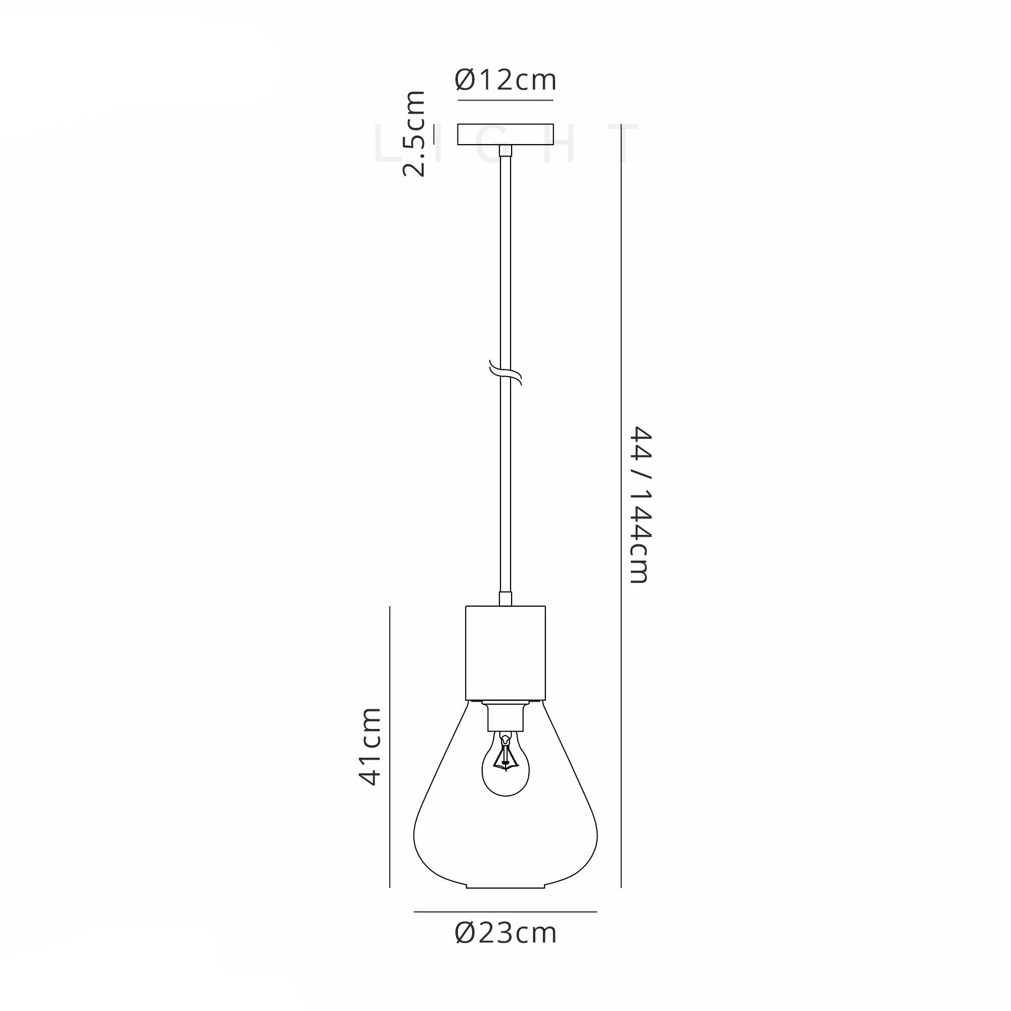 Olivier Narrow Pendant - Various Colours - Image 9