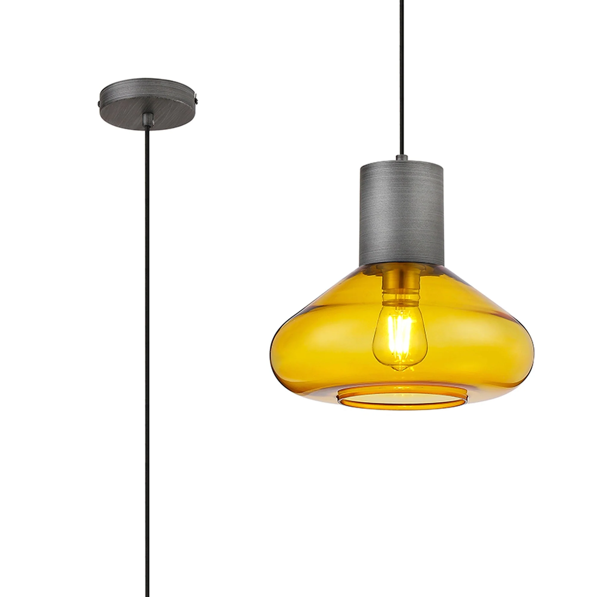 Olivier Wide Pendant - Various Colours - Image 5