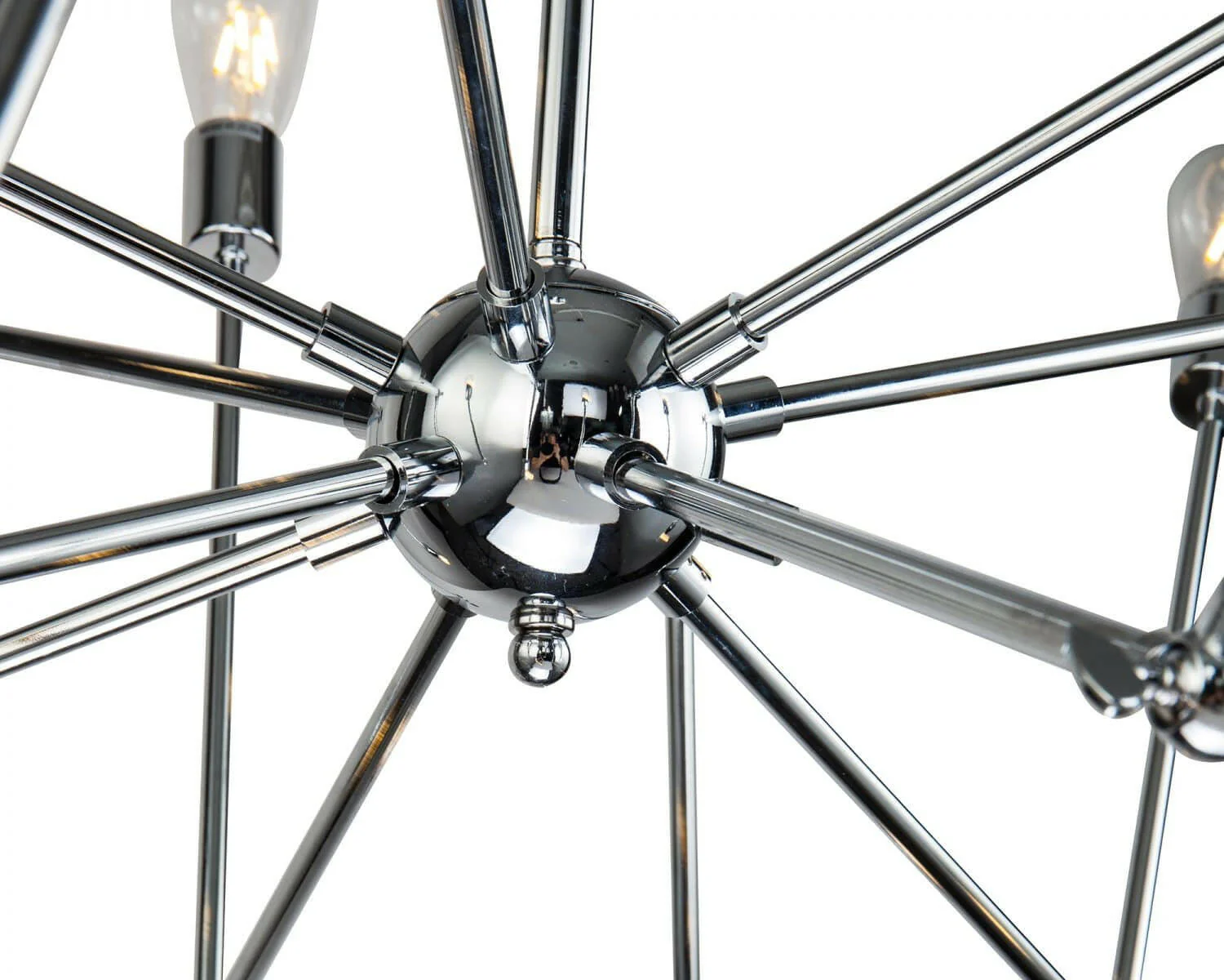 Olsen Pendant Lamp Polished Chrome E27 - Image 2