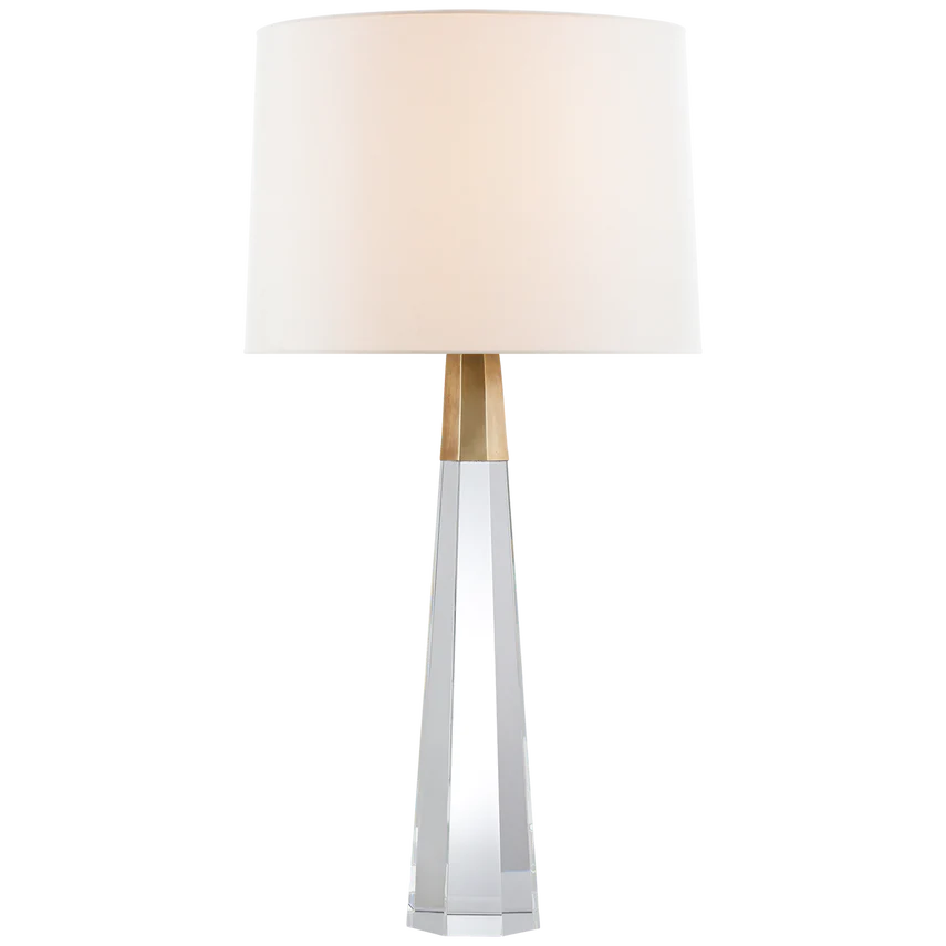 Olsen Table Lamp - Crystal/Alabaster - Image 2
