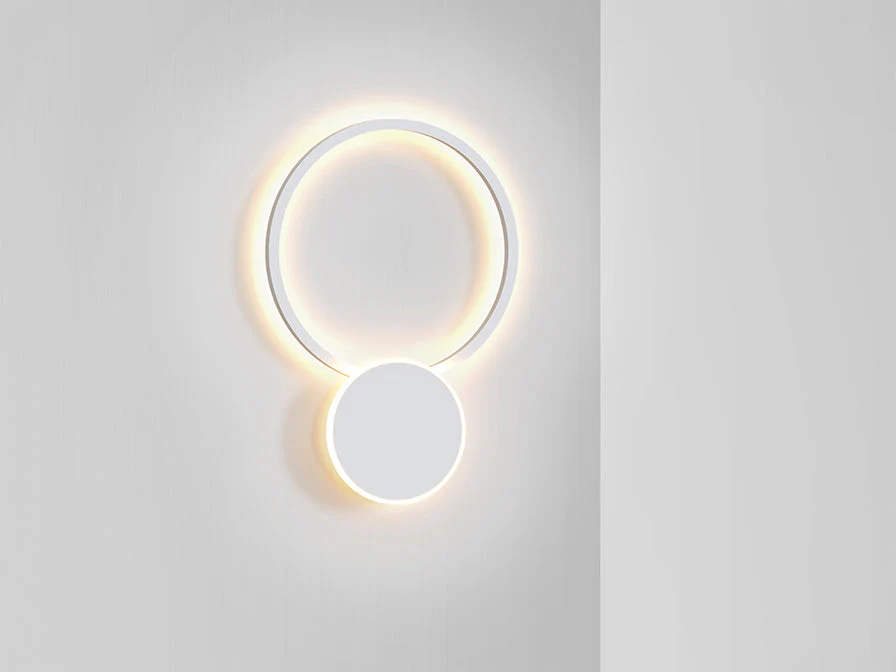 Omnio LED Wall Light - Black/White - Image 5