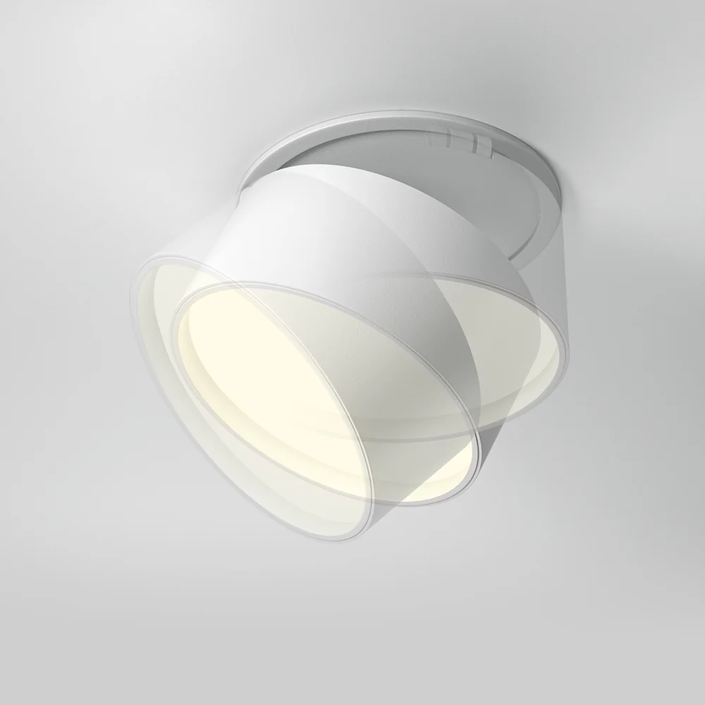 Onda Recessed luminaire- Black/ White/ Gold - Image 11