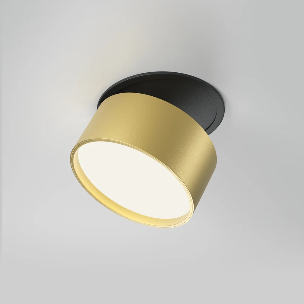 Onda Recessed luminaire- Black/ White/ Gold - Image 6