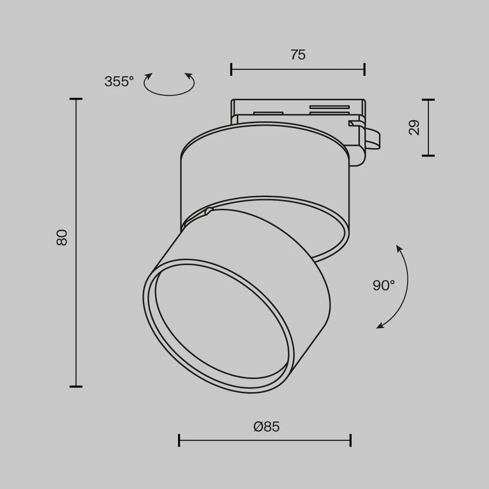 ONDA Unity Track Lighting -Integrated LED - Image 33