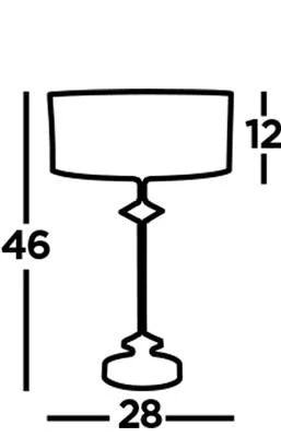 Ontario Table Lamp - Chrome - Image 2