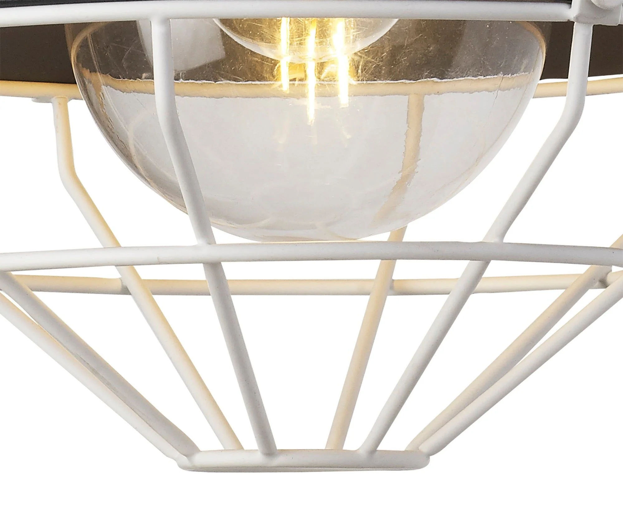 Ontario Wall Lamp, 1 Light E27, IP65, Anthracite/Matt White, 2yrs Warranty - Image 7