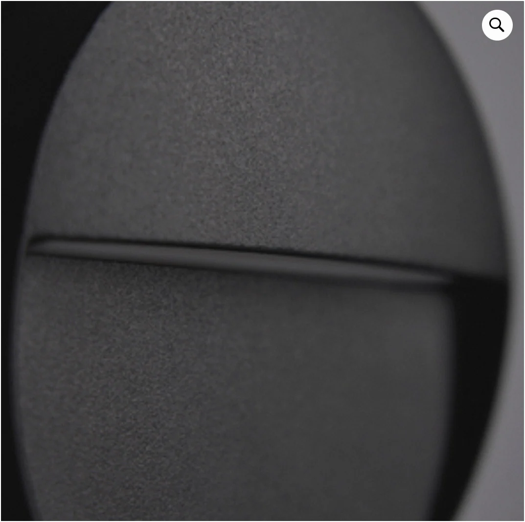 Onza Outdoor LED Round Wall Light- Black Finish - Image 5