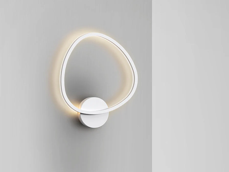 Opalis LED Wall Light - Black/White - Image 4