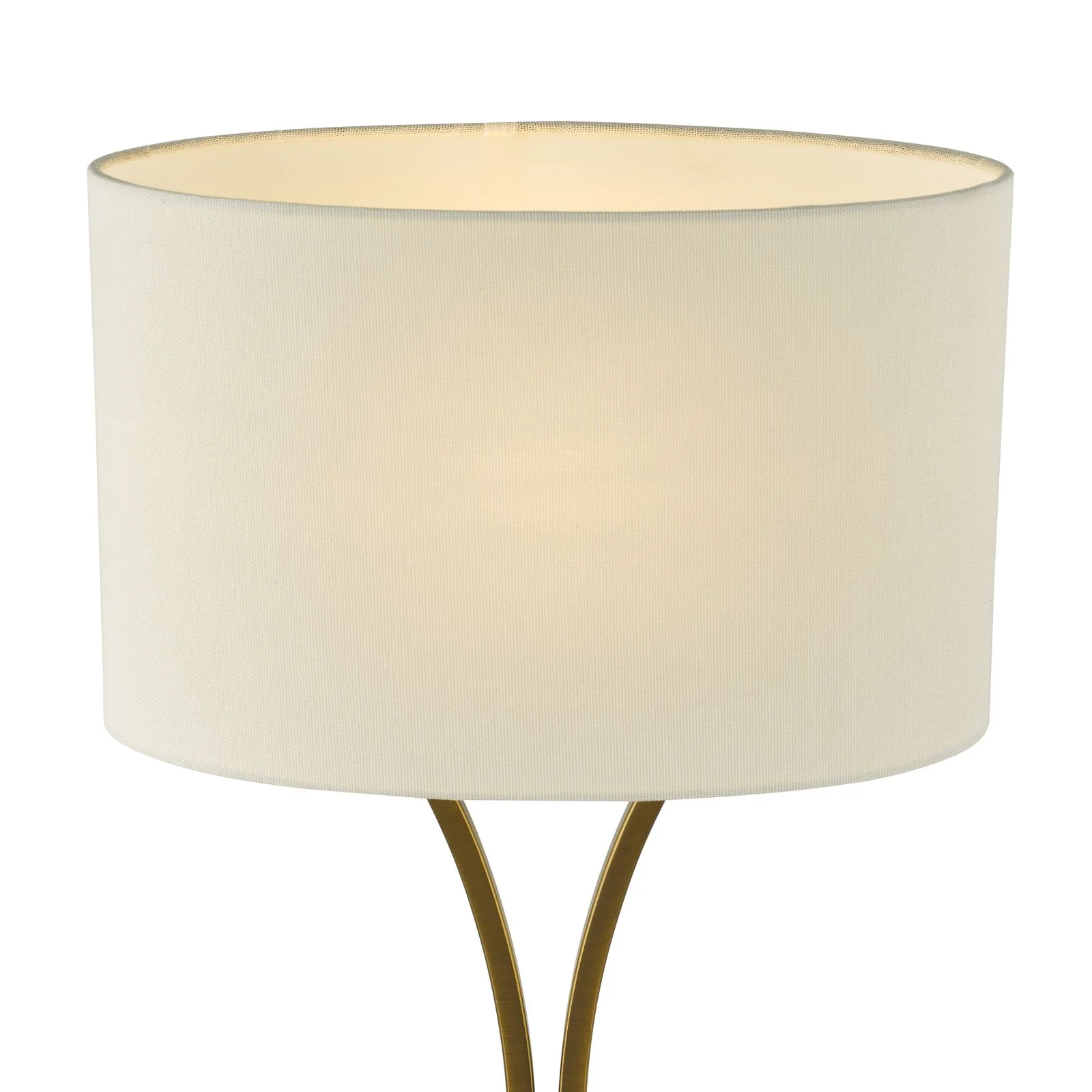 Oporto Wavy Table Lamp- Antique Brass, Polished Chrome,  Matt Black & Aged Brass With Shade Finishes - Image 9