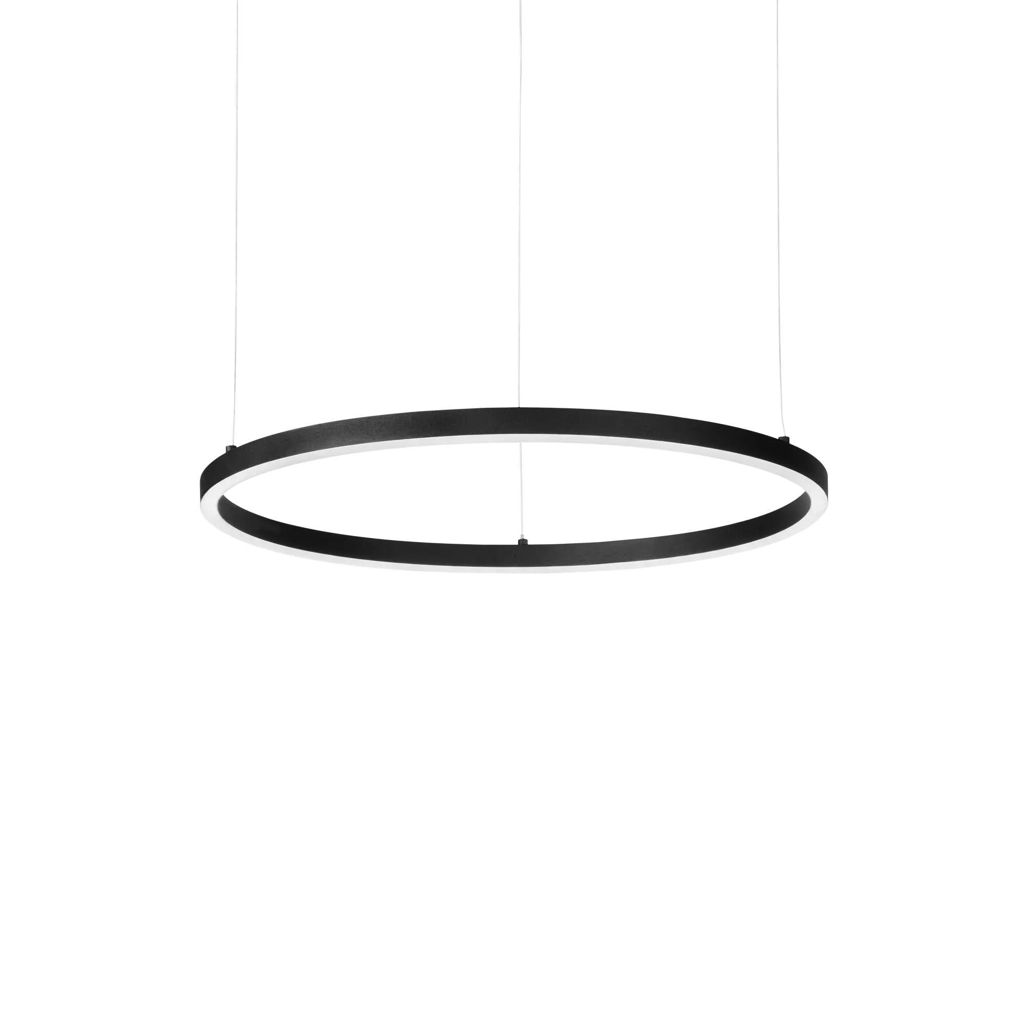 Oracle Centre Ceiling Light - White/Black Finish - Image 3