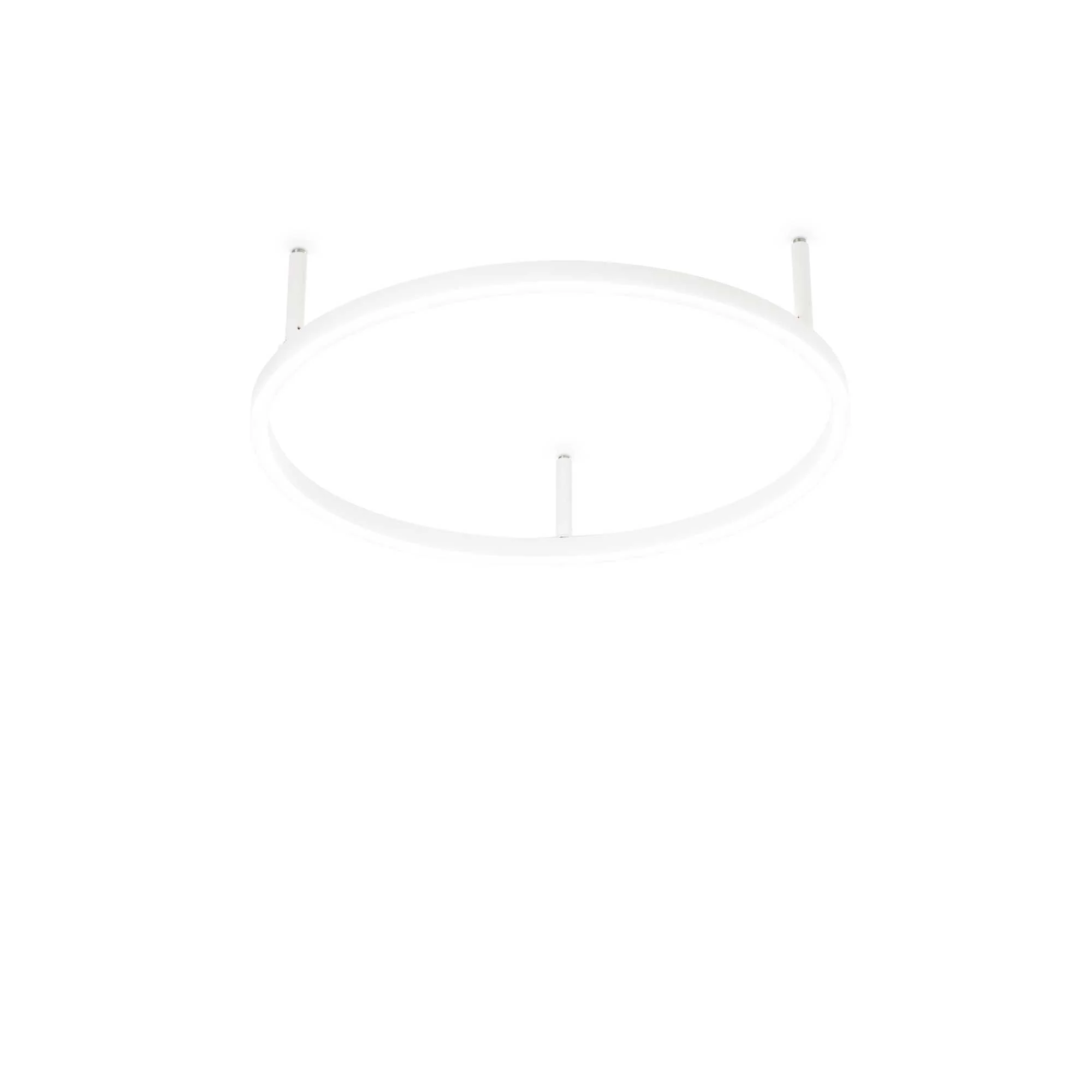 Oracle Flush Light Fitting - White/Black Finish - Image 2