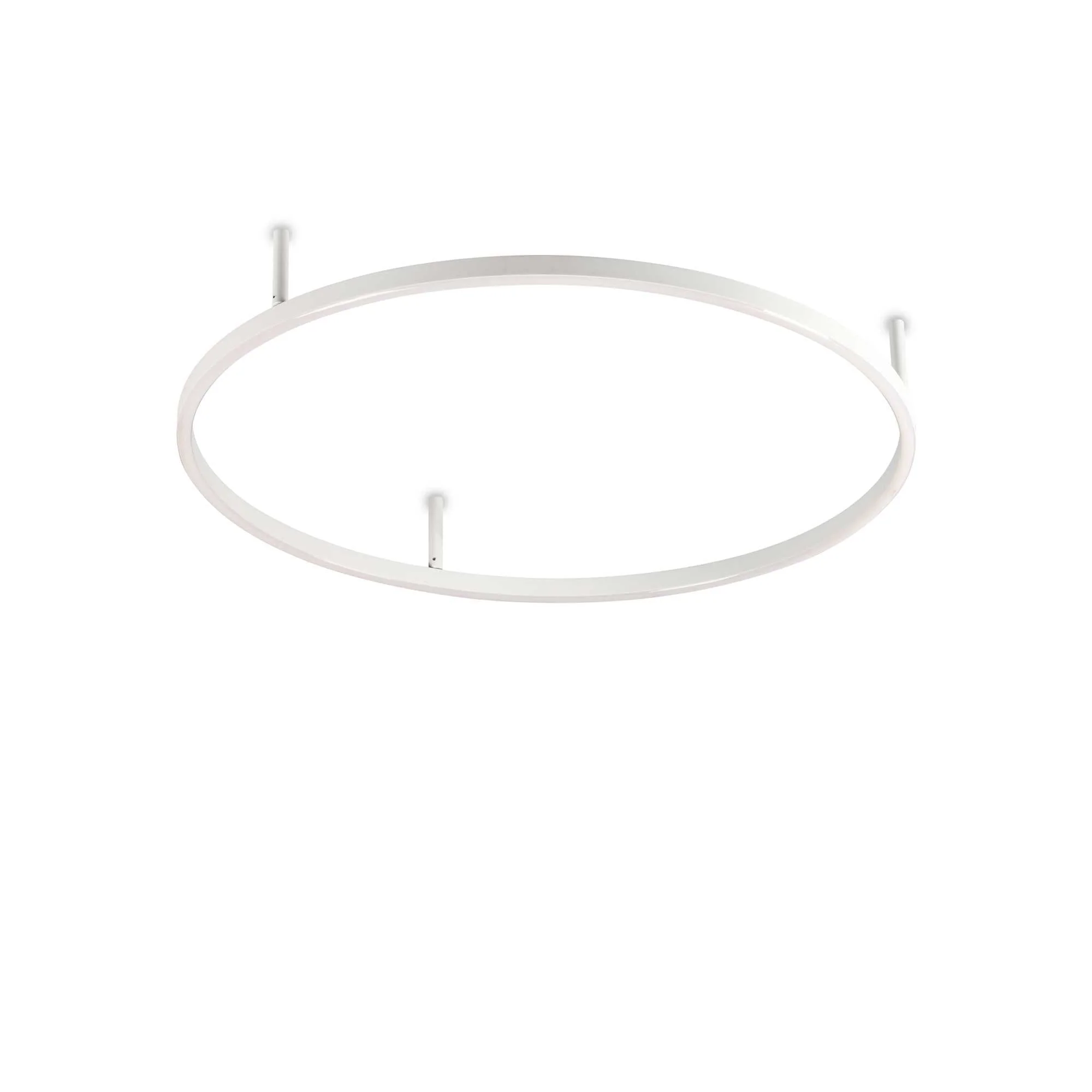 Oracle Flush Light Fitting - White/Black Finish - Image 4