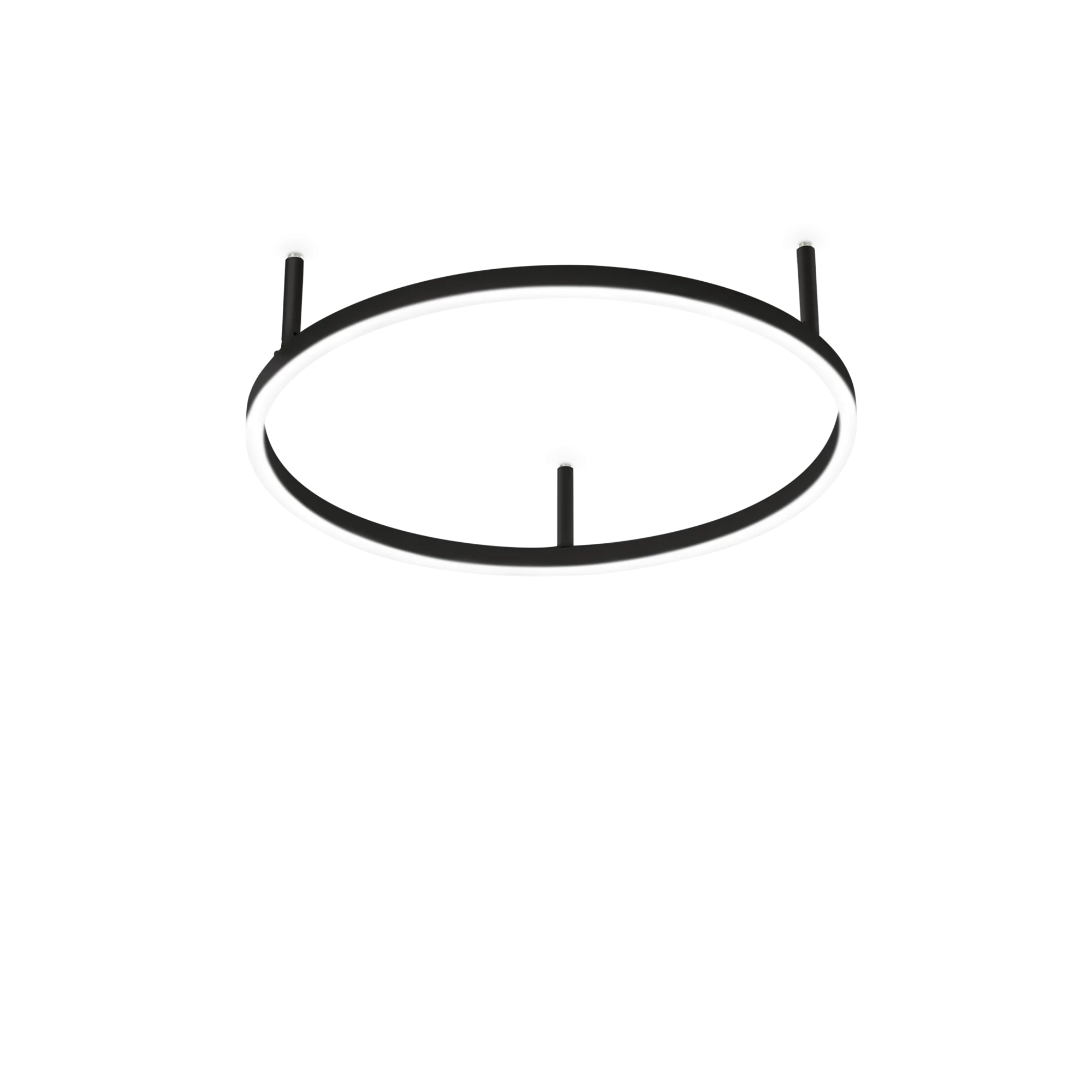 Oracle Slim Semi-Flush LED -  Black/White - Image 3