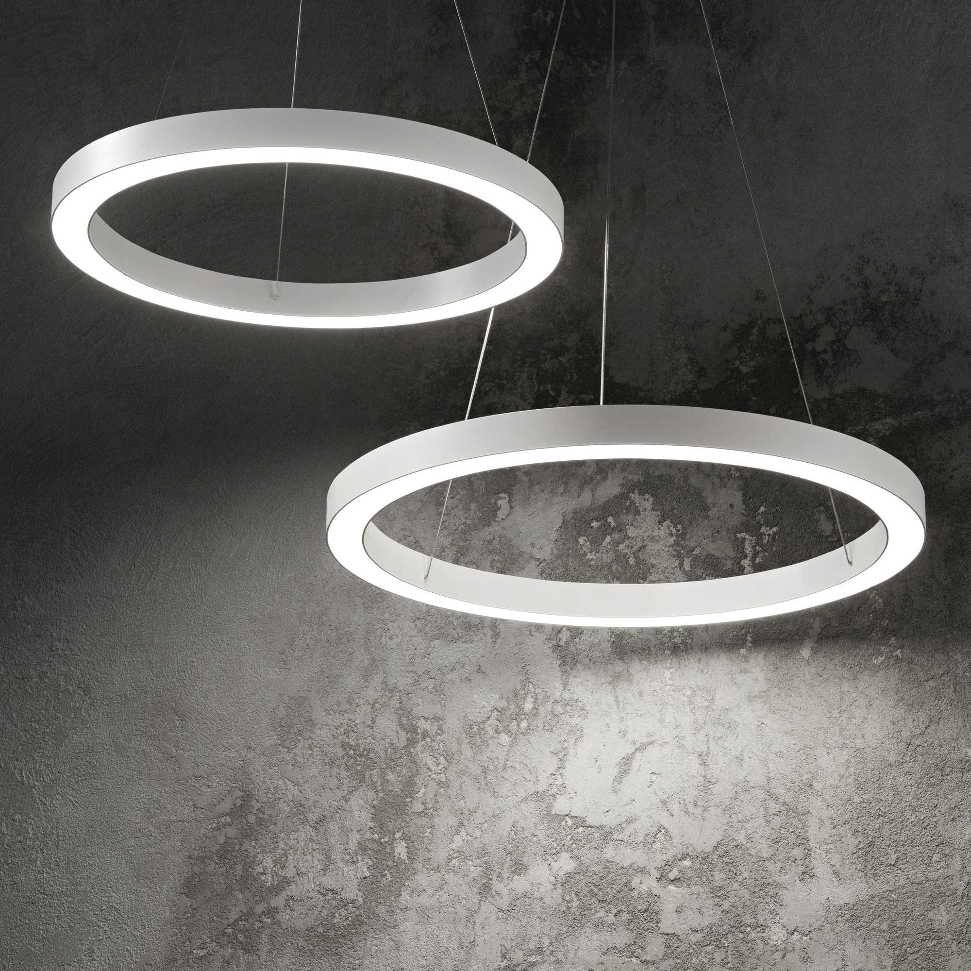 Oracle LED Ceiling Light - Black/White Finish - Image 7