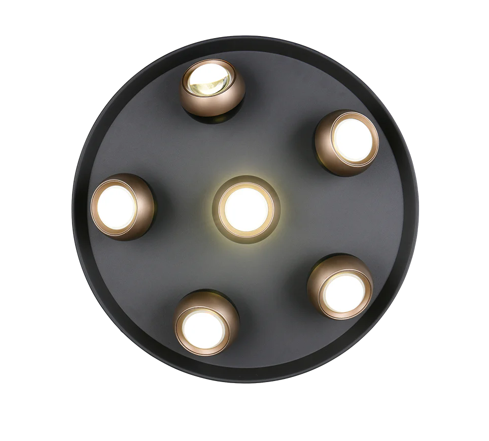 Orbit Ceiling lamp- Black/ Nickel Finishes - Image 10
