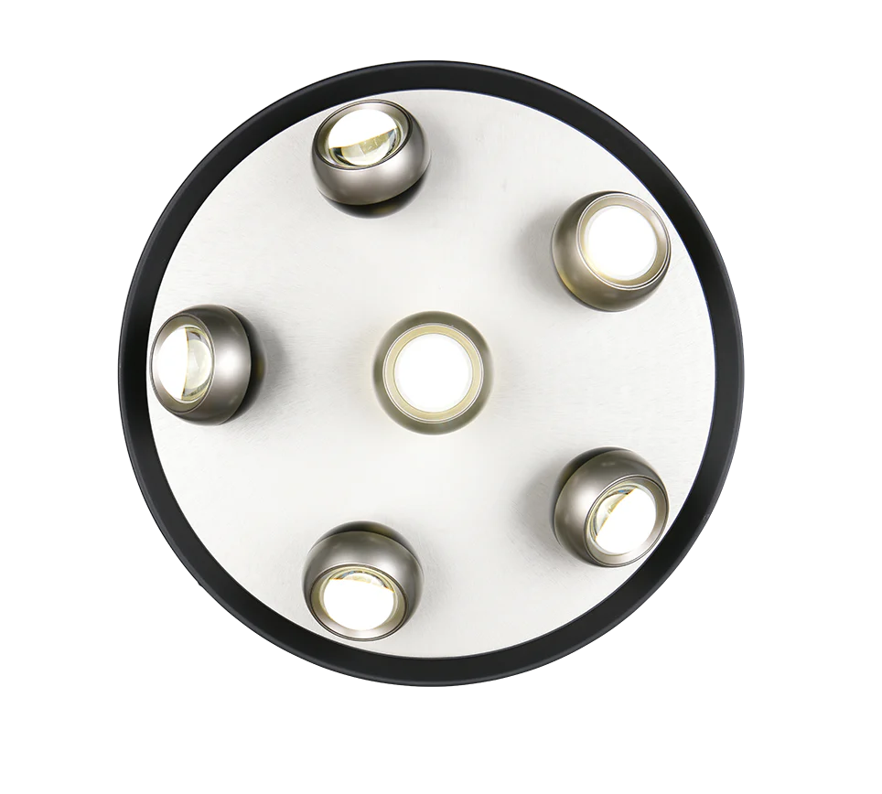 Orbit Ceiling lamp- Black/ Nickel Finishes - Image 5