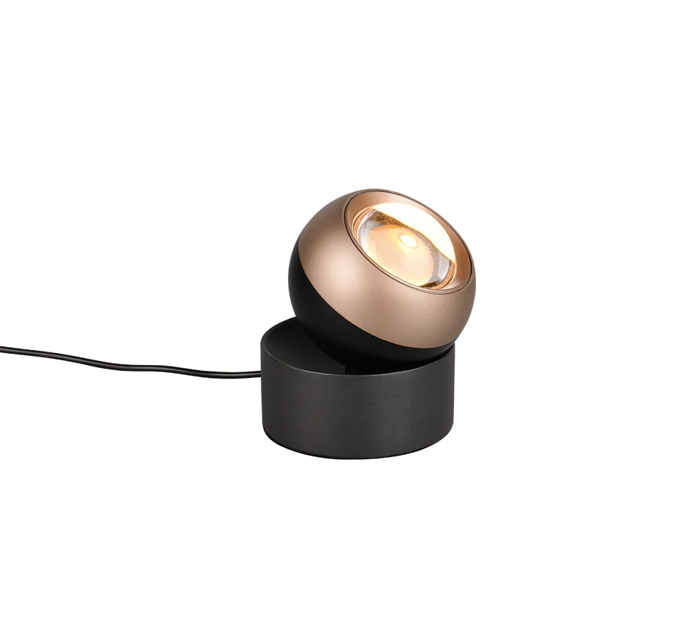 Orbit Table Lamp - Black/Nickel - Image 2