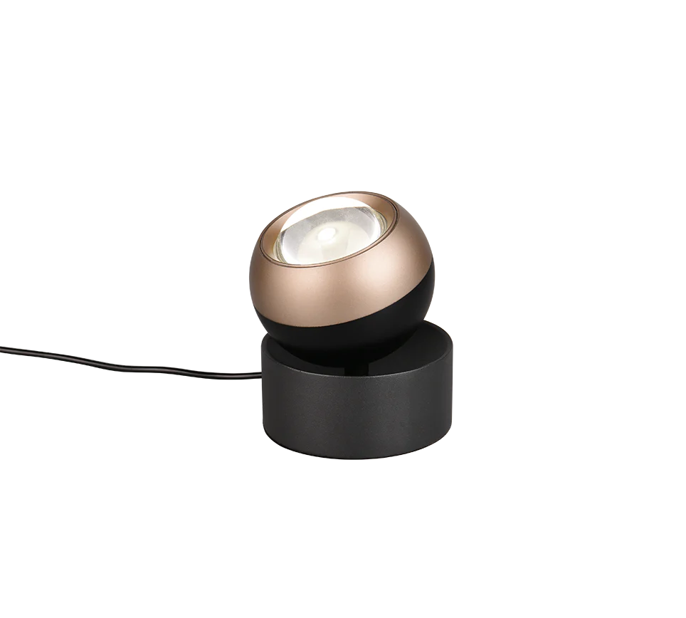 Orbit Table Lamp - Black/Nickel - Image 4