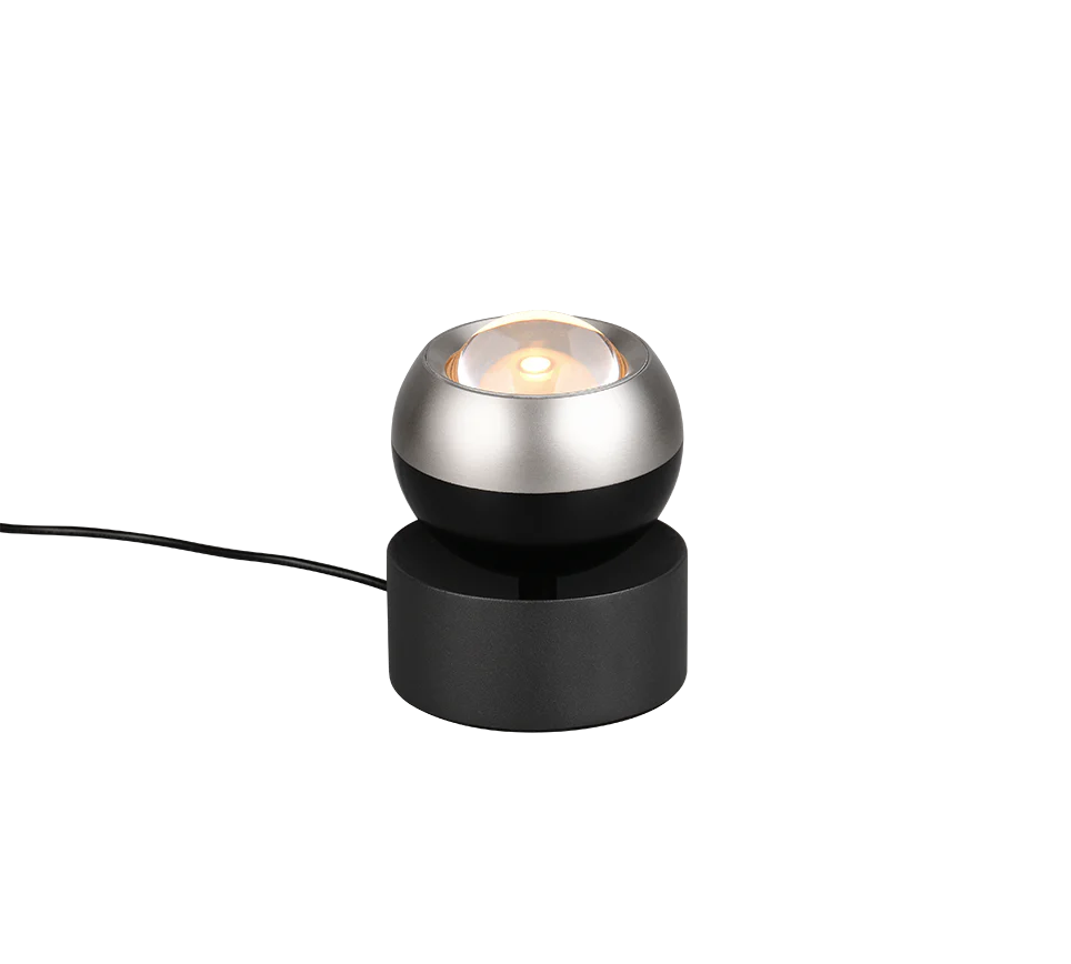 Orbit Table Lamp - Black/Nickel - Image 6