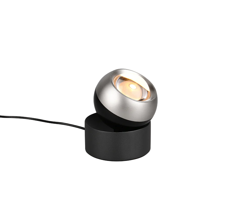 Orbit Table Lamp - Black/Nickel - Image 7