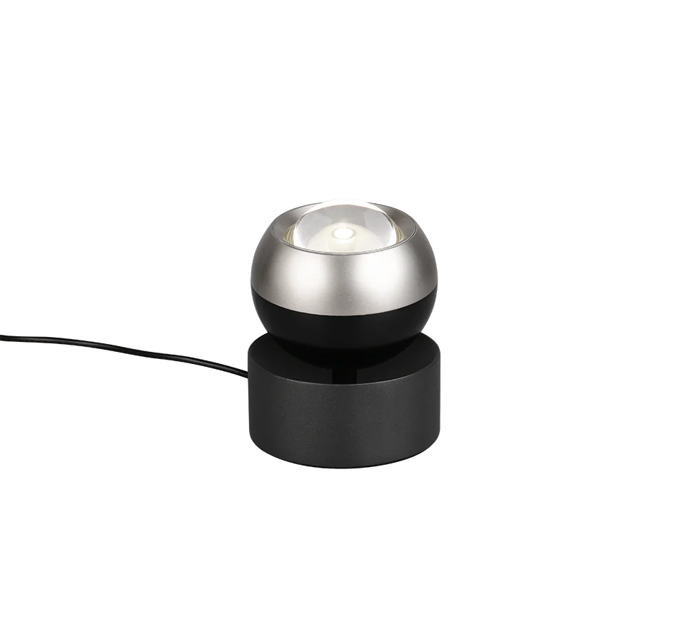 Orbit Table Lamp - Black/Nickel - Image 9