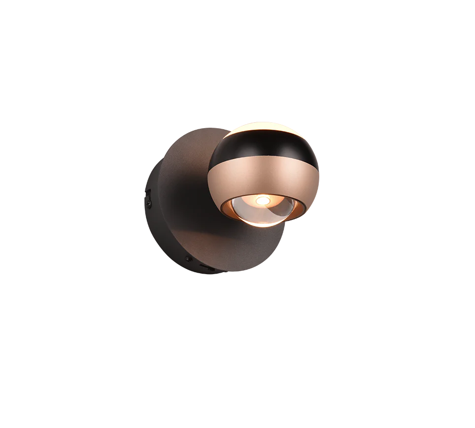Orbit Wall lamp- Nickel/ Black Finishes - Image 6