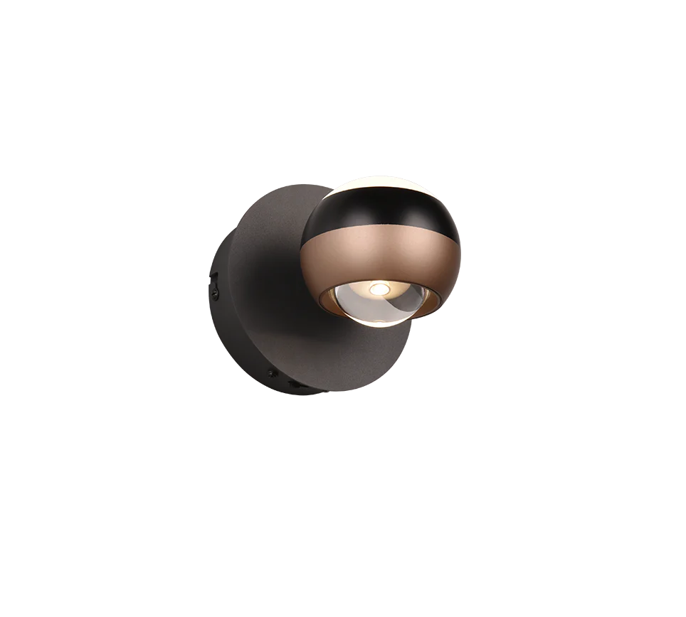 Orbit Wall lamp- Nickel/ Black Finishes - Image 9