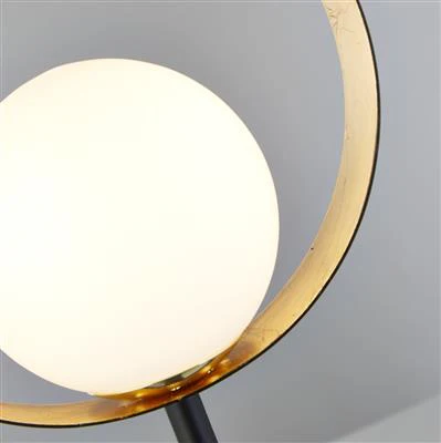 Orbital Table Lamp - Black & Gold - Image 2