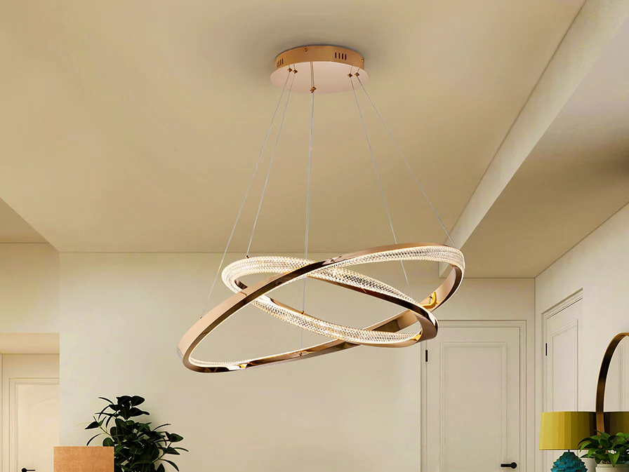 Orbitas Ceiling Light - Gold - Image 2