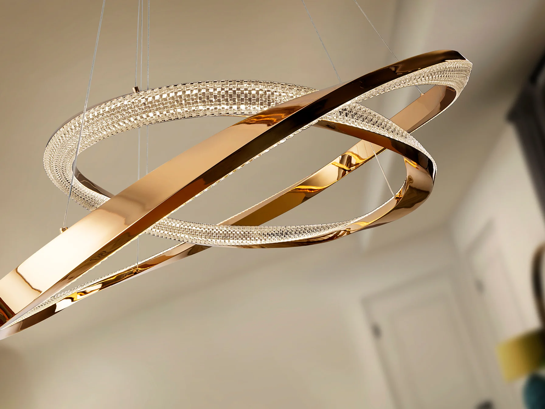 Orbitas Ceiling Light - Gold - Image 6