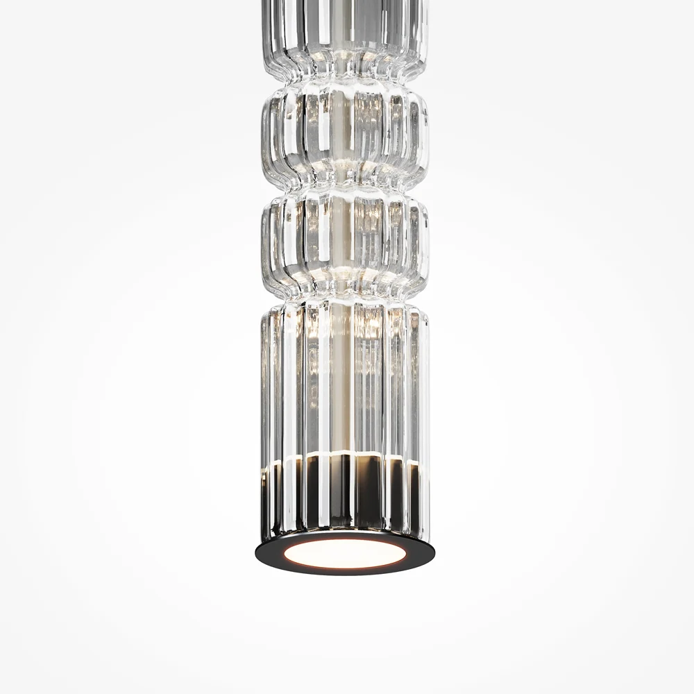 Ordo Pendant Light- Brass/ Black/ Chrome - Image 13