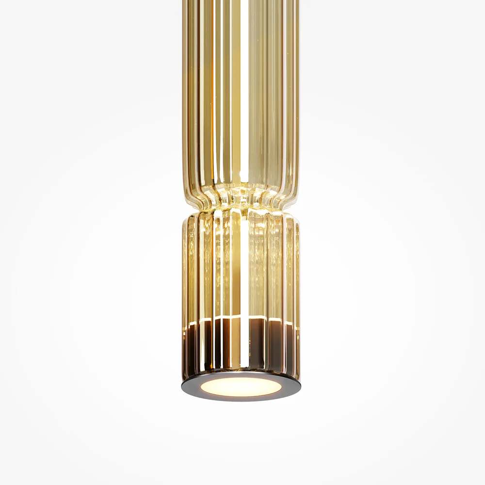 Ordo Pendant Light- Brass/ Black/ Chrome - Image 14