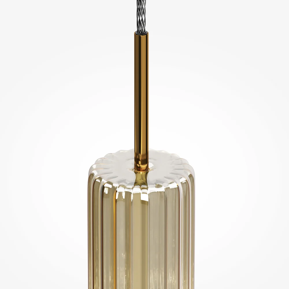 Ordo Pendant Light- Brass/ Black/ Chrome - Image 15