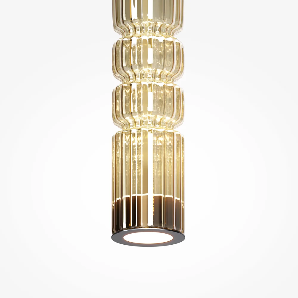 Ordo Pendant Light- Brass/ Black/ Chrome - Image 20