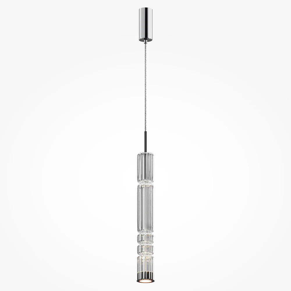 Ordo Pendant Light- Brass/ Black/ Chrome - Image 6