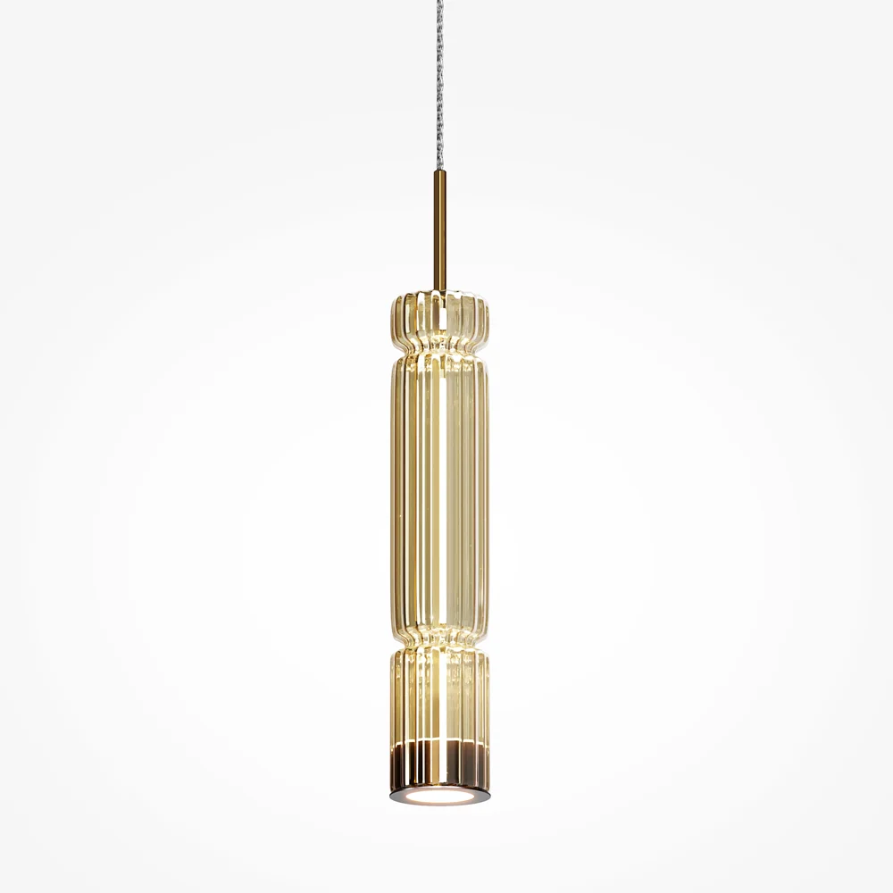 Ordo Pendant Light- Brass/ Black/ Chrome - Image 8