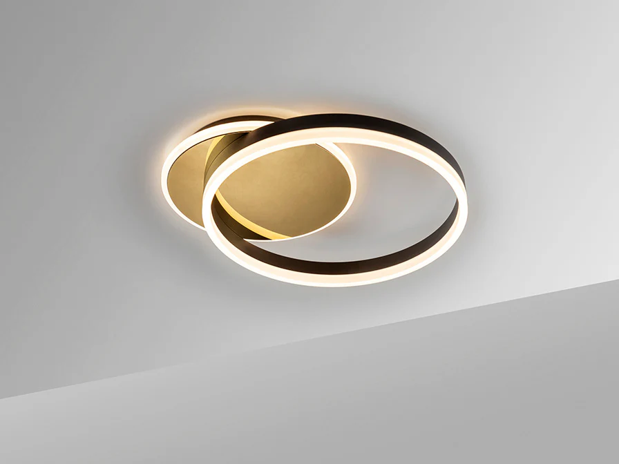 ORIEL LED CEILING LAMP GOLD/BLACK - Image 3