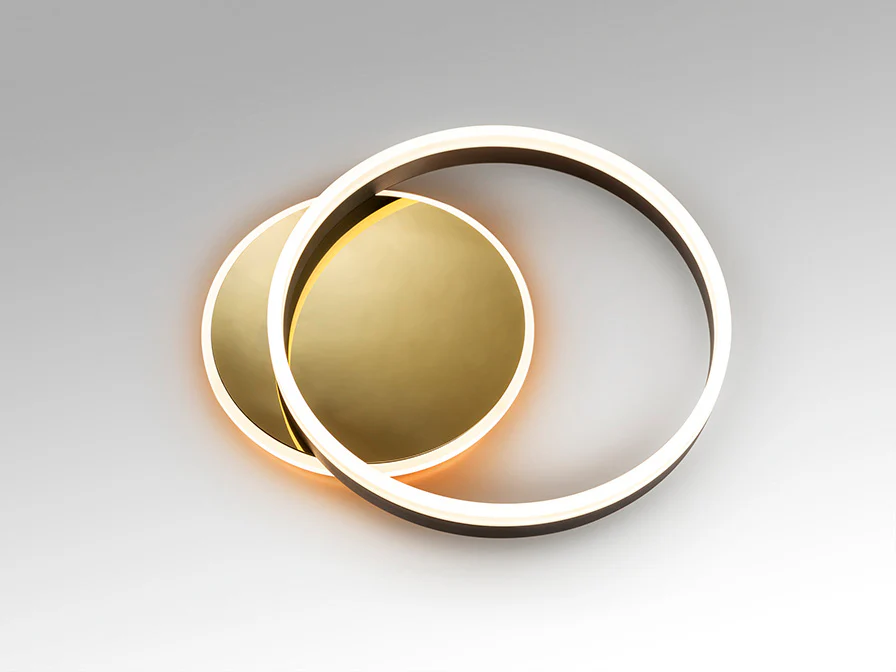 ORIEL LED CEILING LAMP GOLD/BLACK - Image 4