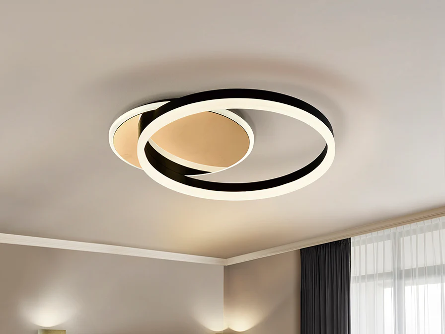 ORIEL LED CEILING LAMP GOLD/BLACK - Image 8
