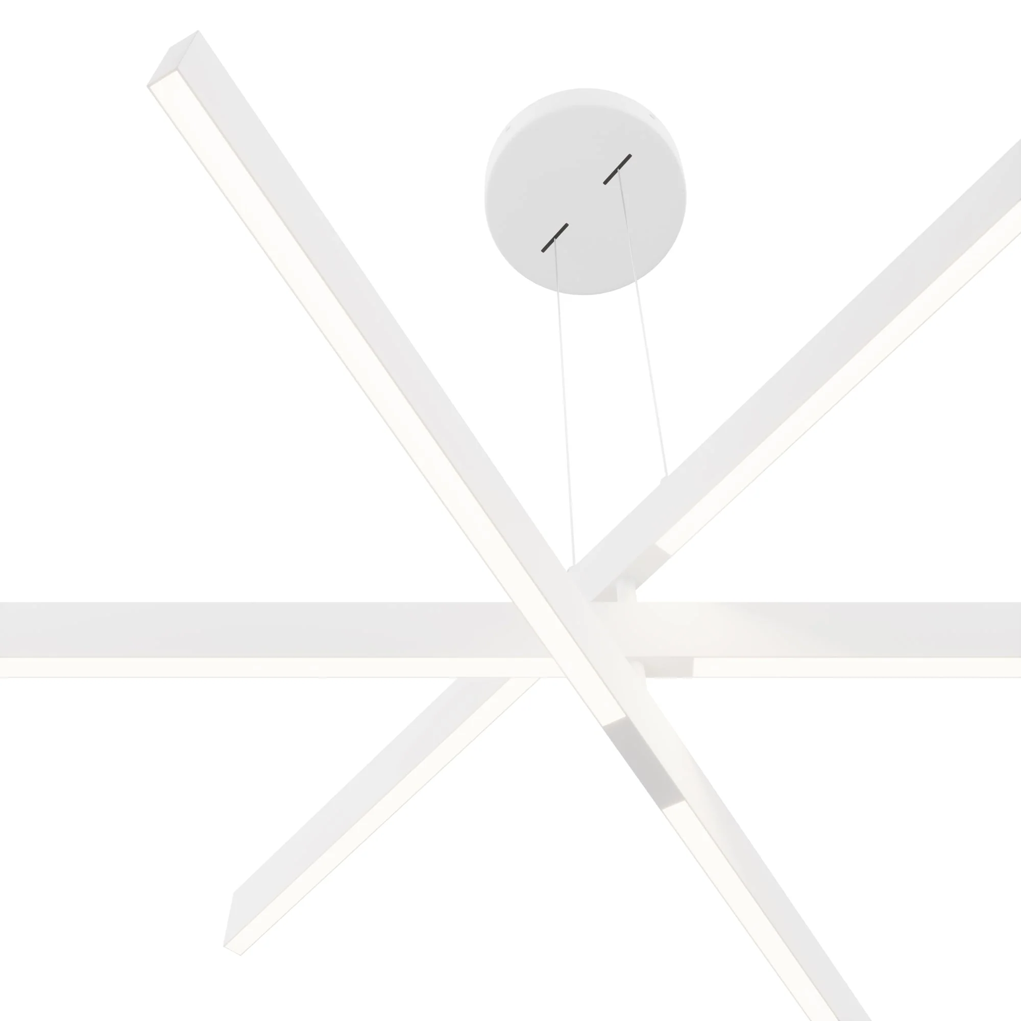 Origami LED Hanging Light - Black/White Finish - Image 6