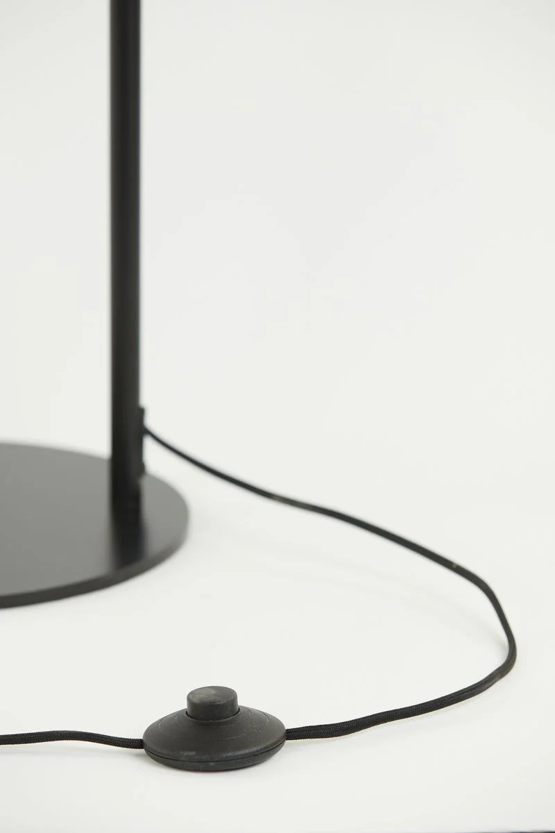 Orion 1/2Lt Floor Lamp - Matt Black Finish - Image 9