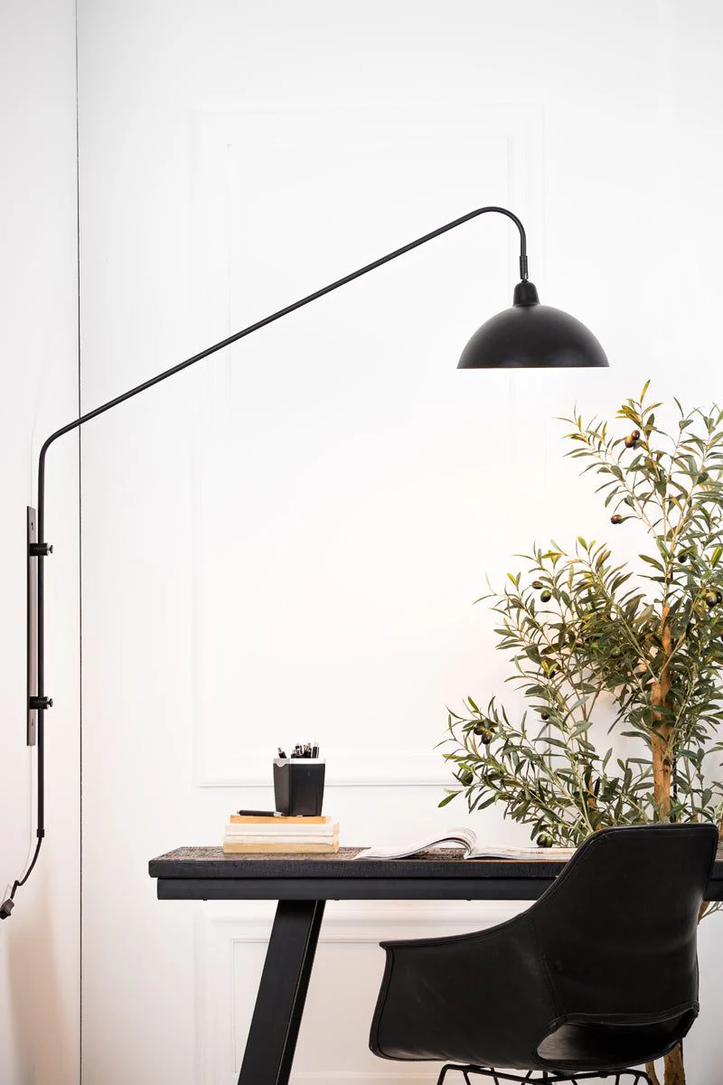 Orion Wall Lamp - Matt Black Finish - Image 3